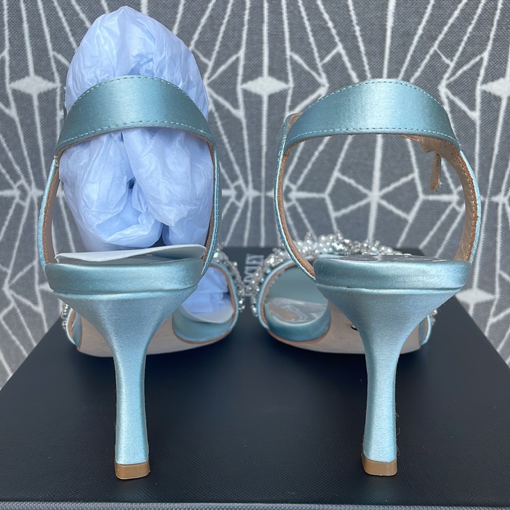 NWT Badgley Mischka Kate Strap Sandal Size 5.5 - Picture 11 of 16